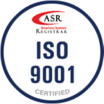 Narrowtex ISO 9001 certified badge