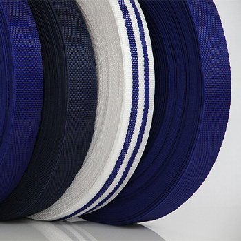 Industrial webbing over image